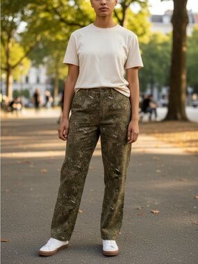 Anthropologie Cali1850 Women’s Camouflage Pants